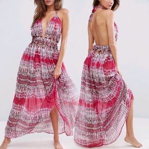 ASOS Tall Chiffon Beach Maxi
